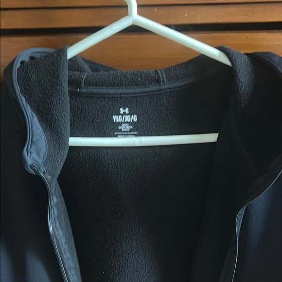 Under Armour Kids Black Hoodie - Picture 3 of 3